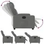Sillón reclinable eléctrico de tela gris oscuro de , Sillones - Ref: Foro24-3204459, Precio: 293,51 €, Descuento: %