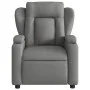 Sillón reclinable eléctrico de tela gris oscuro de , Sillones - Ref: Foro24-3204459, Precio: 293,51 €, Descuento: %