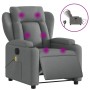 Elektrischer Massage-Liegestuhl dunkelgrauer Stoff von , Sessel - Ref: Foro24-3204471, Preis: 280,10 €, Rabatt: %