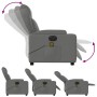 Elektrischer Massage-Liegestuhl dunkelgrauer Stoff von , Sessel - Ref: Foro24-3204471, Preis: 280,10 €, Rabatt: %