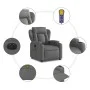Elektrischer Massage-Liegestuhl dunkelgrauer Stoff von , Sessel - Ref: Foro24-3204471, Preis: 285,94 €, Rabatt: %