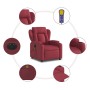 Elektrischer Liegemassagesessel aus rotem rotem Stoff von , Sessel - Ref: Foro24-3204473, Preis: 301,69 €, Rabatt: %