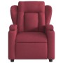 Elektrischer Liegemassagesessel aus rotem rotem Stoff von , Sessel - Ref: Foro24-3204473, Preis: 301,69 €, Rabatt: %