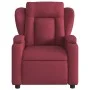 Elektrischer Liegemassagesessel aus rotem rotem Stoff von , Sessel - Ref: Foro24-3204473, Preis: 304,36 €, Rabatt: %