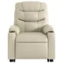 Massagesessel mit elektrischem Lift, Kunstledercreme von , Sessel - Ref: Foro24-3206621, Preis: 378,95 €, Rabatt: %