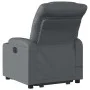 Sillón de masaje elevable eléctrico cuero sintético gris de , Sillones - Ref: Foro24-3206623, Precio: 360,89 €, Descuento: %