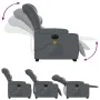 Sillón de masaje elevable eléctrico cuero sintético gris de , Sillones - Ref: Foro24-3206623, Precio: 360,89 €, Descuento: %