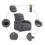 Sillón de masaje elevable eléctrico cuero sintético gris de , Sillones - Ref: Foro24-3206623, Precio: 360,89 €, Descuento: %