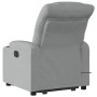 Light gray fabric reclining massage chair by , Armchairs - Ref: Foro24-3206654, Price: 328,16 €, Discount: %
