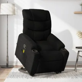 Lift-up-Massagesessel aus schwarzem Stoff von , Sessel - Ref: Foro24-3206656, Preis: 328,55 €, Rabatt: %
