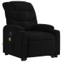 Reclining massage chair with lift in black fabric by , Armchairs - Ref: Foro24-3206656, Price: 328,59 €, Discount: %