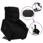 Reclining massage chair with lift in black fabric by , Armchairs - Ref: Foro24-3206656, Price: 311,45 €, Discount: %