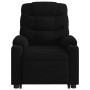 Reclining massage chair with lift in black fabric by , Armchairs - Ref: Foro24-3206656, Price: 311,45 €, Discount: %
