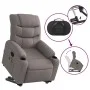 Sillón reclinable de masaje elevable tela gris taupé de , Sillones - Ref: Foro24-3206661, Precio: 327,31 €, Descuento: %