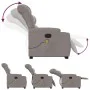 Sillón reclinable de masaje elevable tela gris taupé de , Sillones - Ref: Foro24-3206661, Precio: 327,31 €, Descuento: %