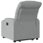 Light gray fabric electric reclining lift chair by , Armchairs - Ref: Foro24-3206663, Price: 339,48 €, Discount: %