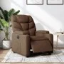 Sillón reclinable eléctrico de tela marrón de , Sillones - Ref: Foro24-3204576, Precio: 249,08 €, Descuento: %