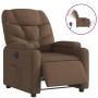 Brown Fabric Electric Recliner by , Armchairs - Ref: Foro24-3204576, Price: 242,02 €, Discount: %