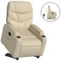 Cremefarbener Liegesessel aus Stoff von , Sessel - Ref: Foro24-3204605, Preis: 283,04 €, Rabatt: %