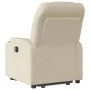 Cremefarbener Liegesessel aus Stoff von , Sessel - Ref: Foro24-3204605, Preis: 283,04 €, Rabatt: %