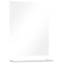 Wandspiegel mit Ablage aus gehärtetem Glas 50x60 cm von vidaXL, Spiegel - Ref: Foro24-249441, Preis: 40,67 €, Rabatt: %