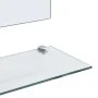 Wandspiegel mit Ablage aus gehärtetem Glas 50x60 cm von vidaXL, Spiegel - Ref: Foro24-249441, Preis: 40,67 €, Rabatt: %