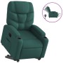 Dark Green Fabric Electric Liftable Recliner Chair by , Armchairs - Ref: Foro24-3204626, Price: 313,93 €, Discount: %