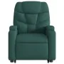 Sillón eléctrico reclinable elevable de tela verde oscuro de , Sillones - Ref: Foro24-3204626, Precio: 333,91 €, Descuento: %