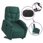 Dark Green Fabric Electric Liftable Recliner Chair by , Armchairs - Ref: Foro24-3204626, Price: 313,93 €, Discount: %