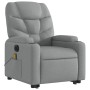 Elektrischer Massagesessel verstellbarer Stoff hellgrau von , Sessel - Ref: Foro24-3204632, Preis: 326,08 €, Rabatt: %