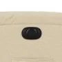 Cream fabric electric recliner chair by , Armchairs - Ref: Foro24-3205187, Price: 260,20 €, Discount: %