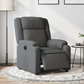 Dark gray fabric electric recliner. by , Armchairs - Ref: Foro24-3205179, Price: 252,22 €, Discount: %