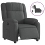 Sillón reclinable eléctrico de tela gris oscuro de , Sillones - Ref: Foro24-3205179, Precio: 248,91 €, Descuento: %