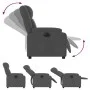 Dark gray fabric electric recliner. by , Armchairs - Ref: Foro24-3205179, Price: 252,42 €, Discount: %