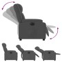 Sillón reclinable eléctrico de tela gris oscuro de , Sillones - Ref: Foro24-3205179, Precio: 248,91 €, Descuento: %
