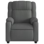 Sillón reclinable eléctrico de tela gris oscuro de , Sillones - Ref: Foro24-3205179, Precio: 248,91 €, Descuento: %