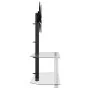 Mueble TV esquina 2 niveles para 32-70 pulgadas negro plateado de , Muebles TV - Ref: Foro24-358171, Precio: 90,85 €, Descuen...