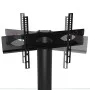 Eck-TV-Möbel mit 2 Ebenen für 32-70 Zoll, schwarz-silberfarben. von , TV-Möbel - Ref: Foro24-358171, Preis: 90,85 €, Rabatt: %
