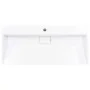 Washbasin 100x46x11 cm mineral resin/white marble by vidaXL, Sinks - Ref: Foro24-144066, Price: 276,33 €, Discount: %