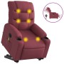 Massagesessel mit elektrischem Lift, roter Stoff von , Sessel - Ref: Foro24-3206675, Preis: 368,88 €, Rabatt: %