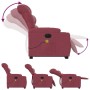 Massagesessel mit elektrischem Lift, roter Stoff von , Sessel - Ref: Foro24-3206675, Preis: 368,88 €, Rabatt: %
