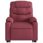 Massagesessel mit elektrischem Lift, roter Stoff von , Sessel - Ref: Foro24-3206675, Preis: 368,88 €, Rabatt: %
