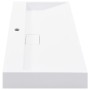 Waschbecken 100x46x11 cm Mineralharz/weißer Marmor von vidaXL, Sinkt - Ref: Foro24-144066, Preis: 246,56 €, Rabatt: %