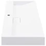 Washbasin 100x46x11 cm mineral resin/white marble by vidaXL, Sinks - Ref: Foro24-144066, Price: 276,33 €, Discount: %