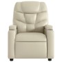 Cream Faux Leather Power Recliner by , Armchairs - Ref: Foro24-3204645, Price: 264,43 €, Discount: %