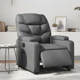 Gray Faux Leather Power Recliner by , Armchairs - Ref: Foro24-3204647, Price: 256,96 €, Discount: %