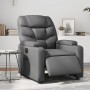 Gray Faux Leather Power Recliner by , Armchairs - Ref: Foro24-3204647, Price: 266,91 €, Discount: %
