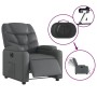 Gray Faux Leather Power Recliner by , Armchairs - Ref: Foro24-3204647, Price: 266,91 €, Discount: %