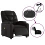 Sillón de masaje reclinable eléctrico cuero sintético negro de , Sillones - Ref: Foro24-3204651, Precio: 282,47 €, Descuento: %