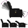 Sillón de masaje reclinable eléctrico cuero sintético negro de , Sillones - Ref: Foro24-3204651, Precio: 282,47 €, Descuento: %